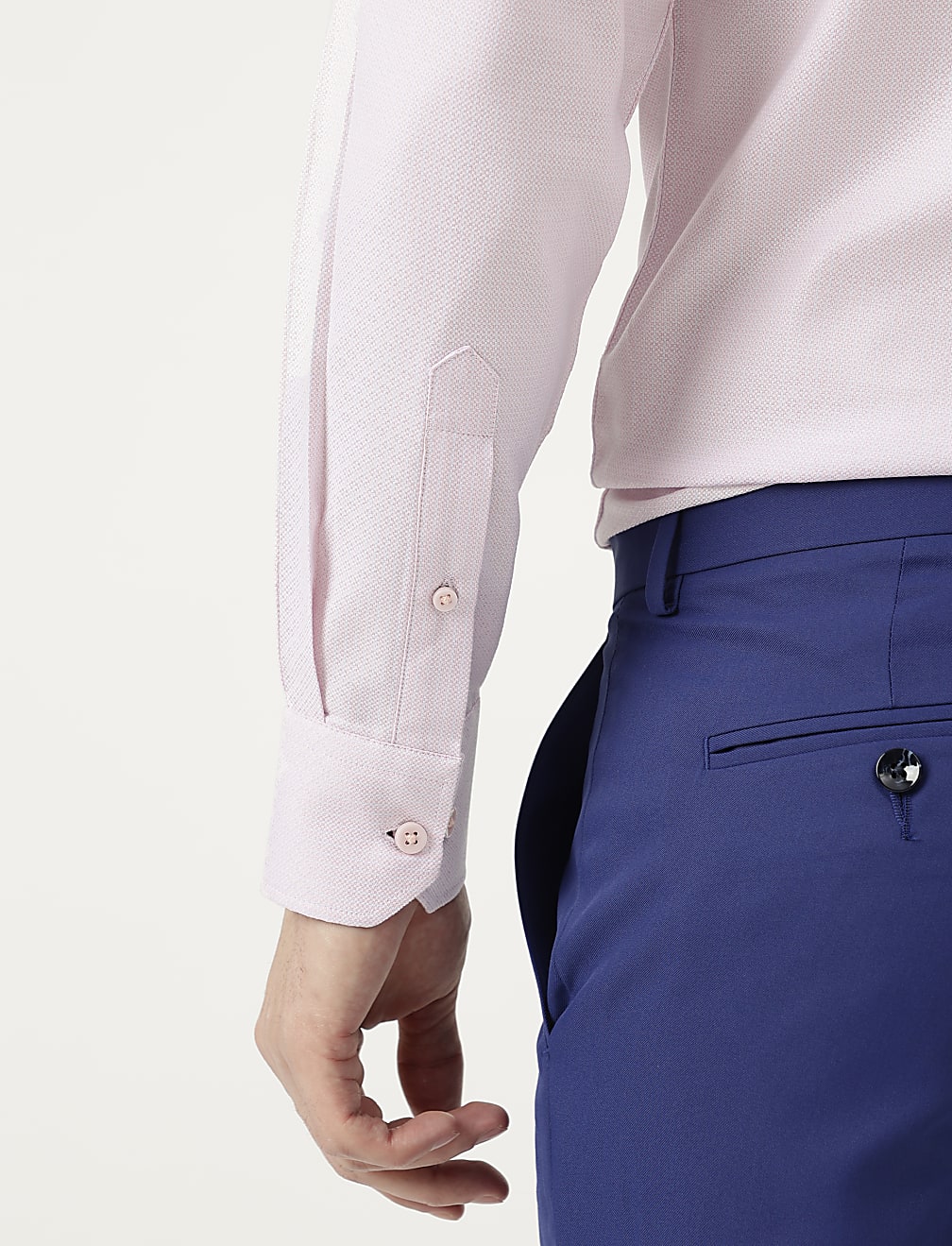Pure Cotton Slim Fit Checked Shirt