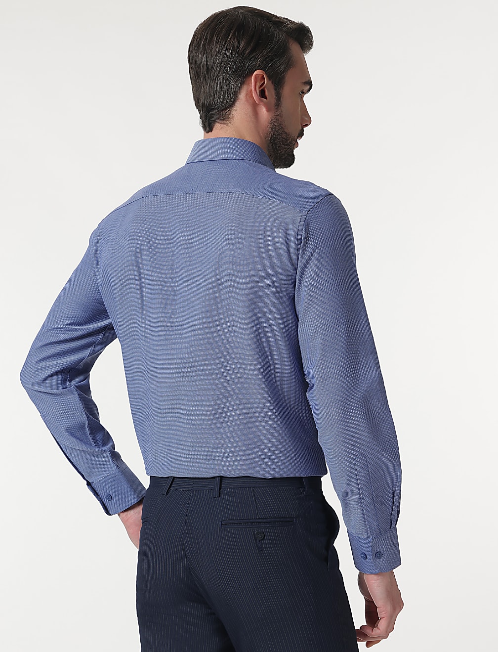 2pk Self Design Full Sleeves Shirt