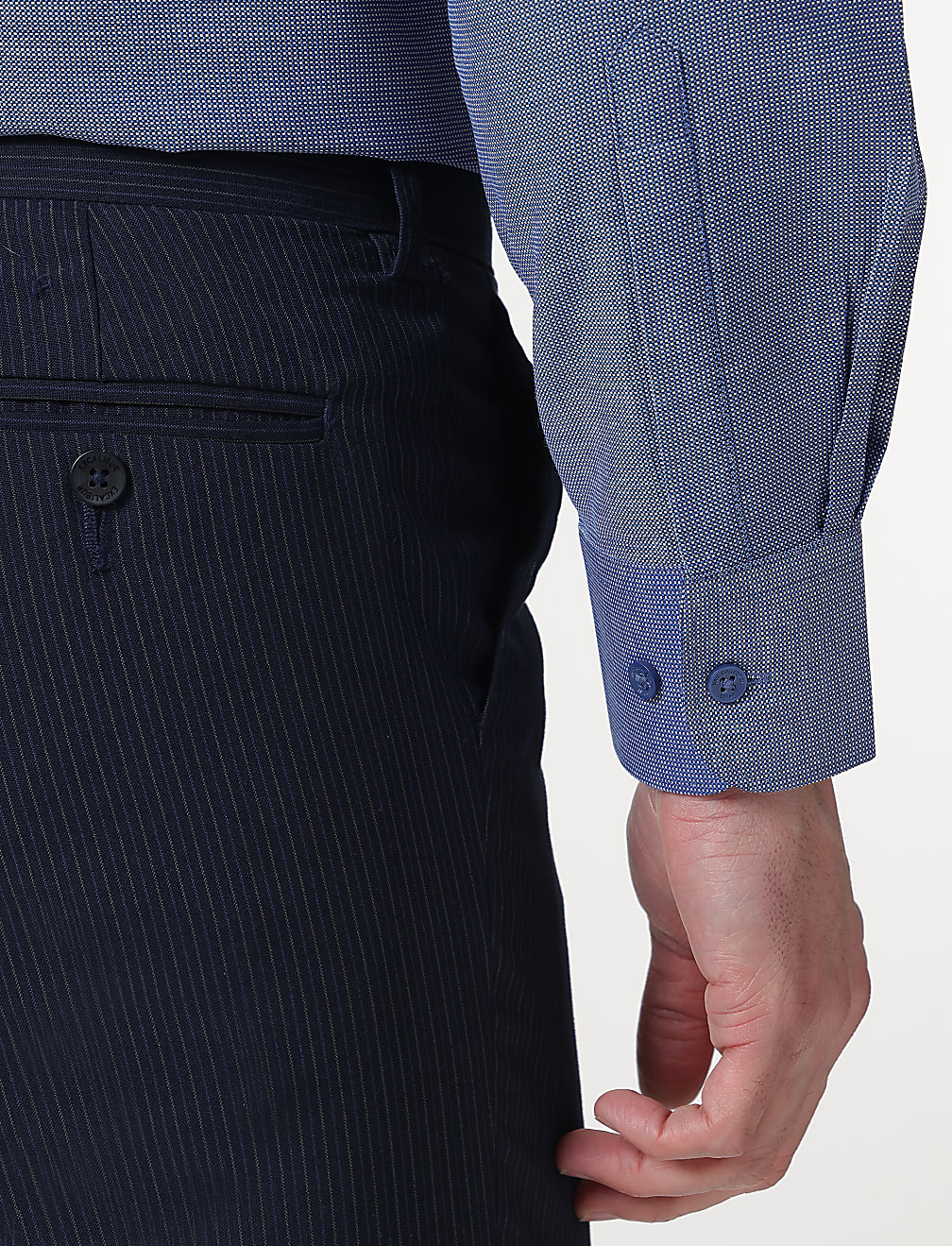 2pk Self Design Full Sleeves Shirt