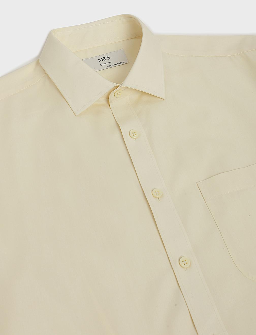 2pk Slim Fit Easy Iron Shirts