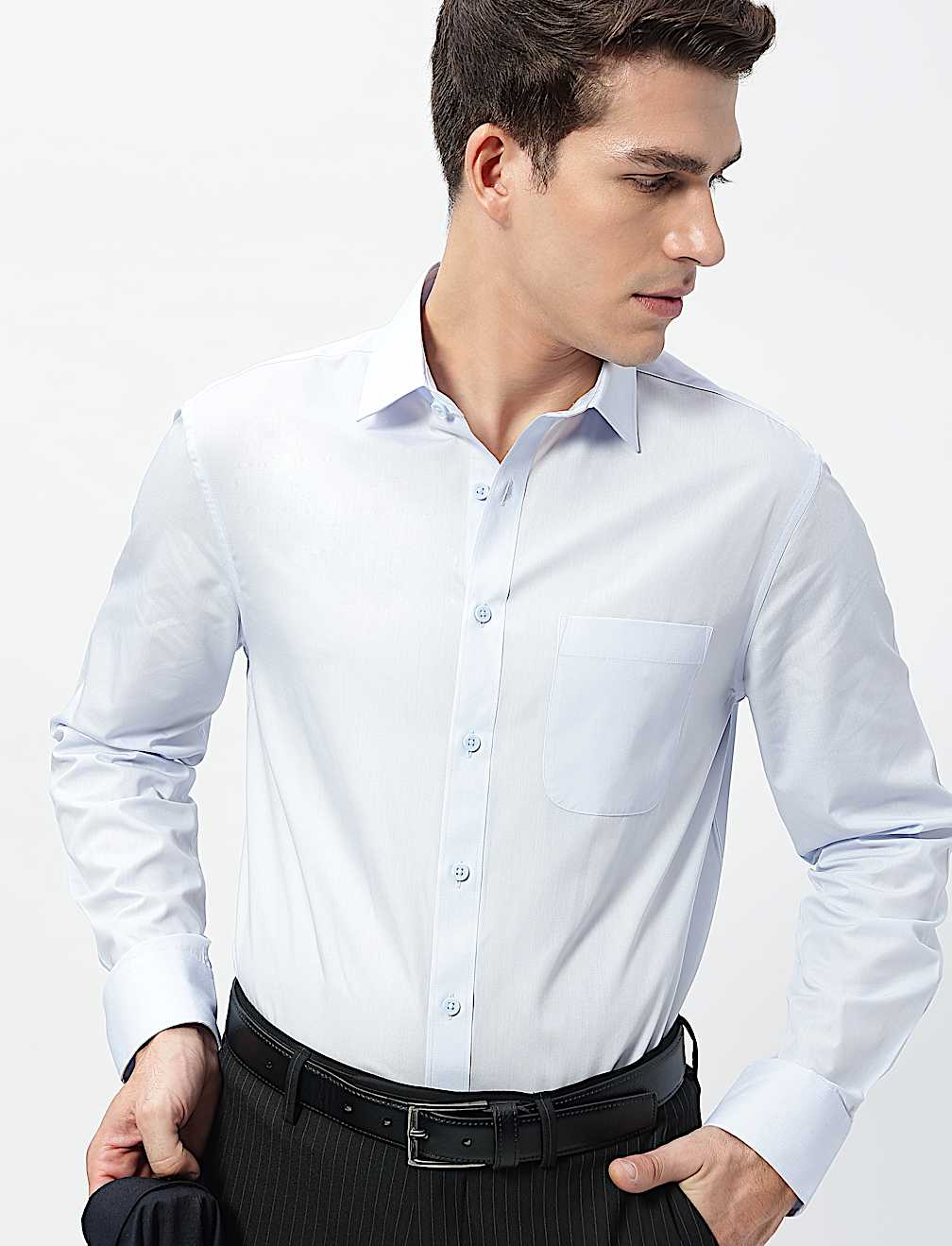 2pk Slim Fit Easy Iron Shirts
