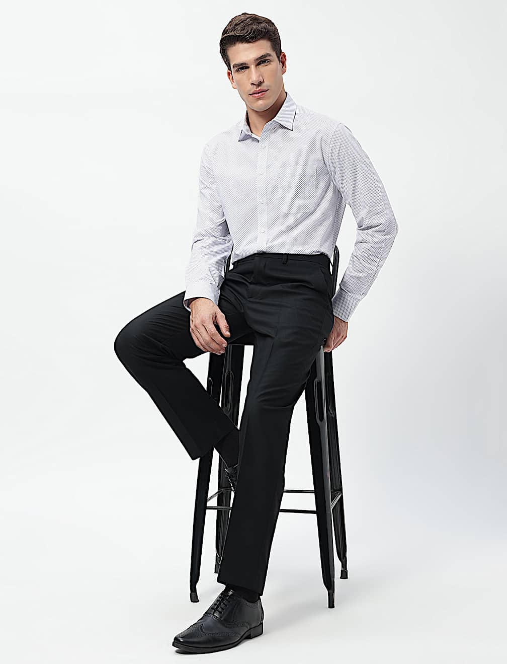 3pk Slim Fit Easy Iron Shirts