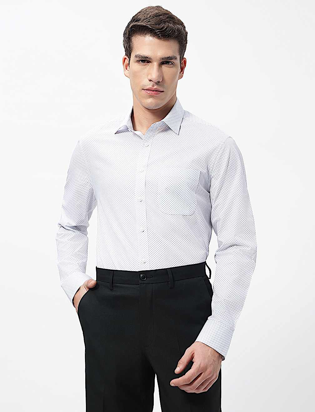3pk Slim Fit Easy Iron Shirts