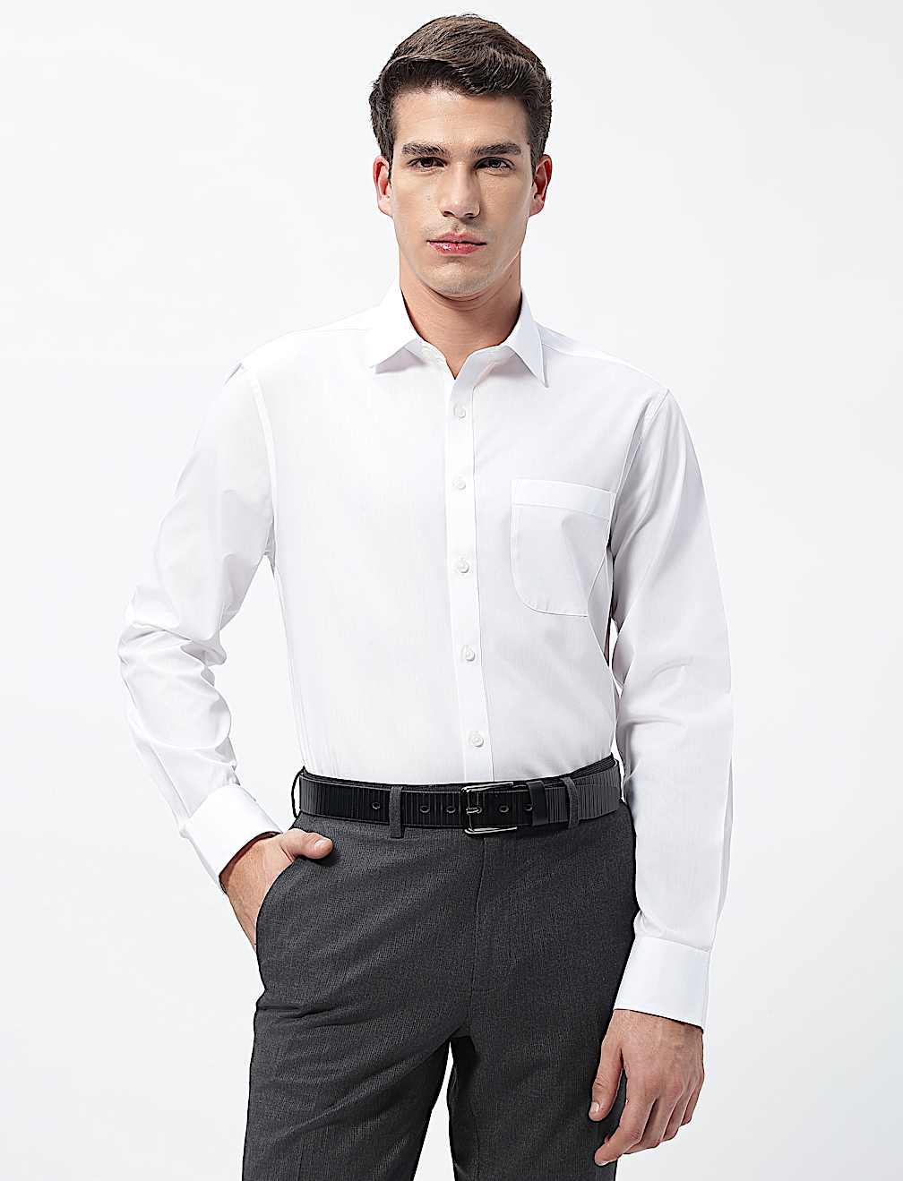 3pk Slim Fit Collared Shirts