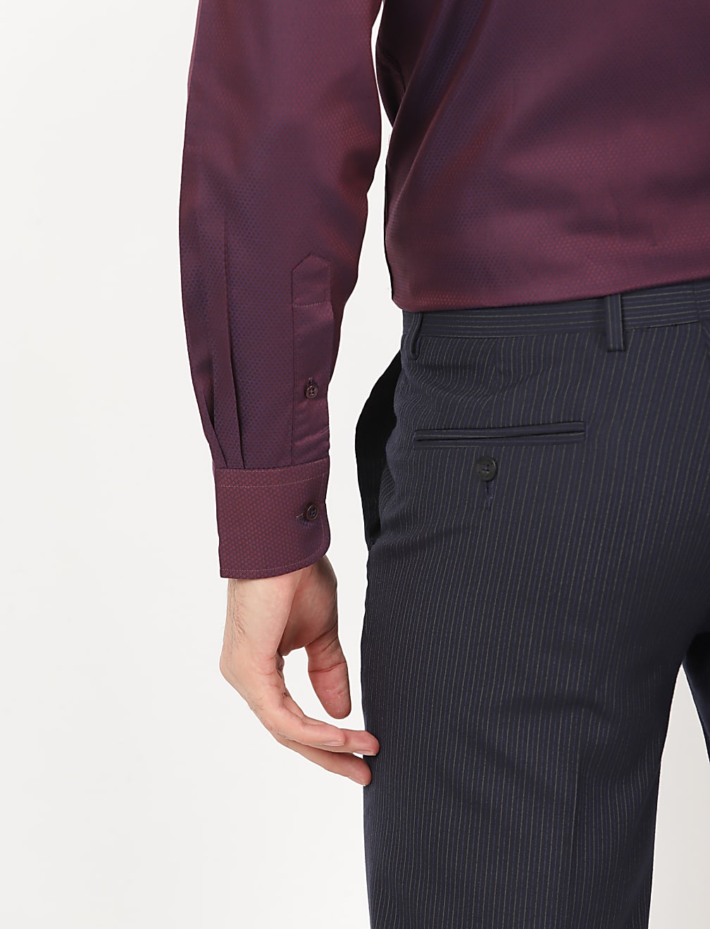 Circle Textured Shirt