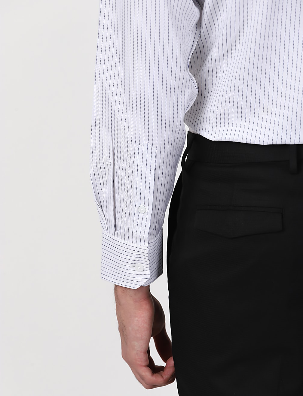 Stripe Herringbone Shirt
