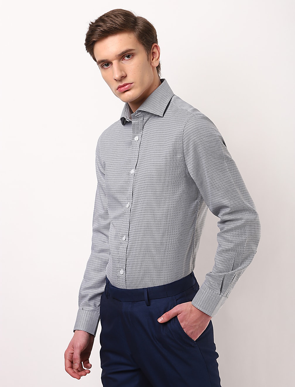 Stack Brick Textured Shirt