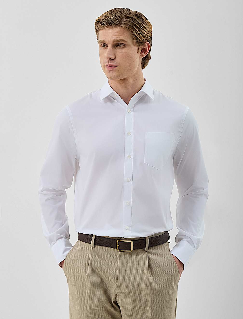 Pack Of 3 Full Sleeve Regular Fit Shirts