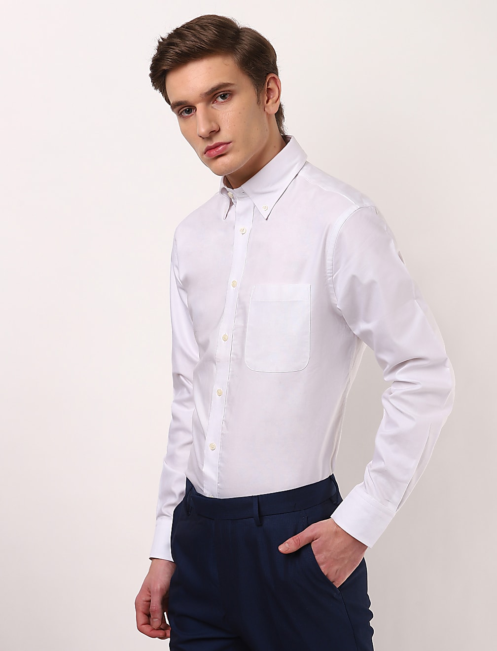 Plain Oxford Shirt