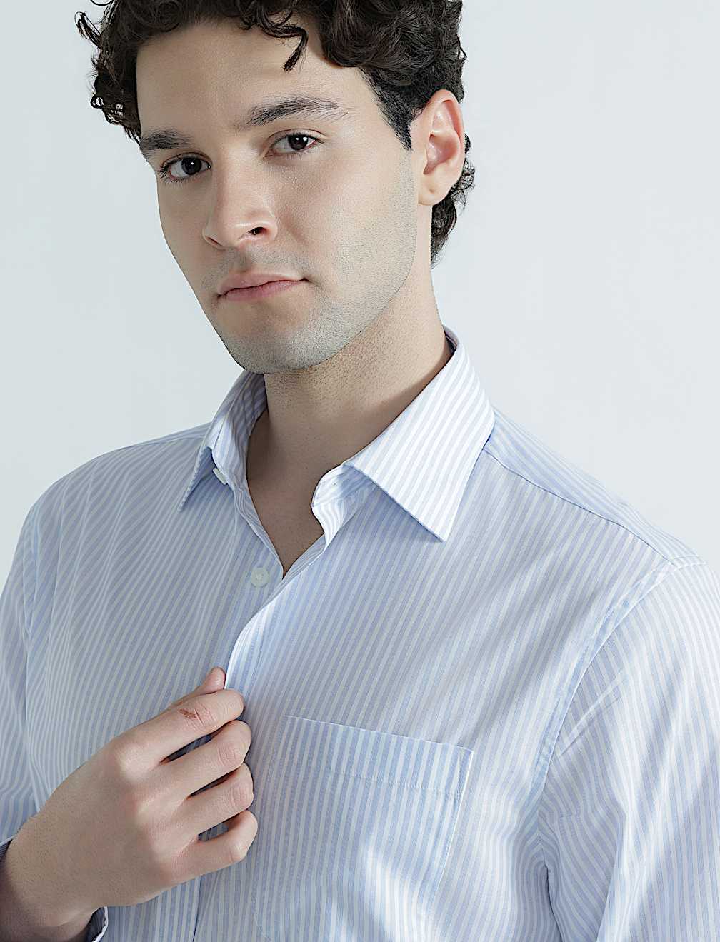 2 Pack Regular Fit Classic Collar Shirts