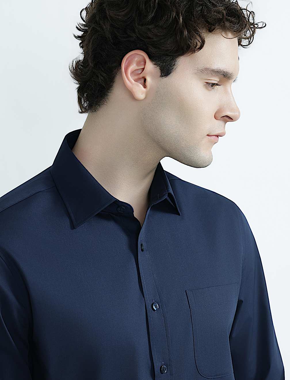 2 Pack Regular Fit Classic Collar Shirts