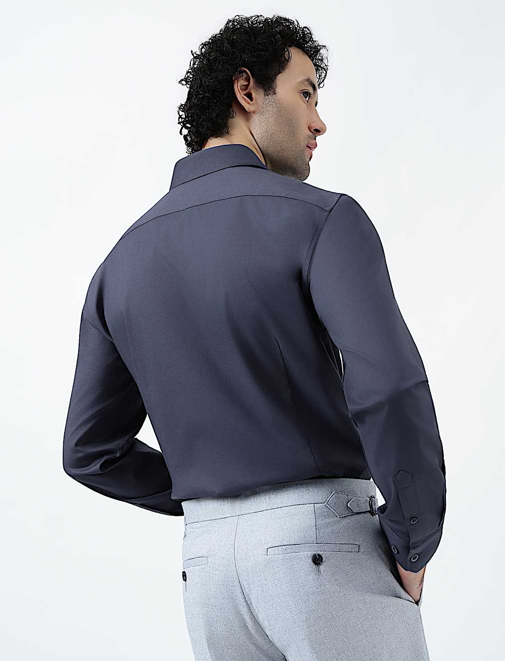Regular Fit Cotton Rich Shirt