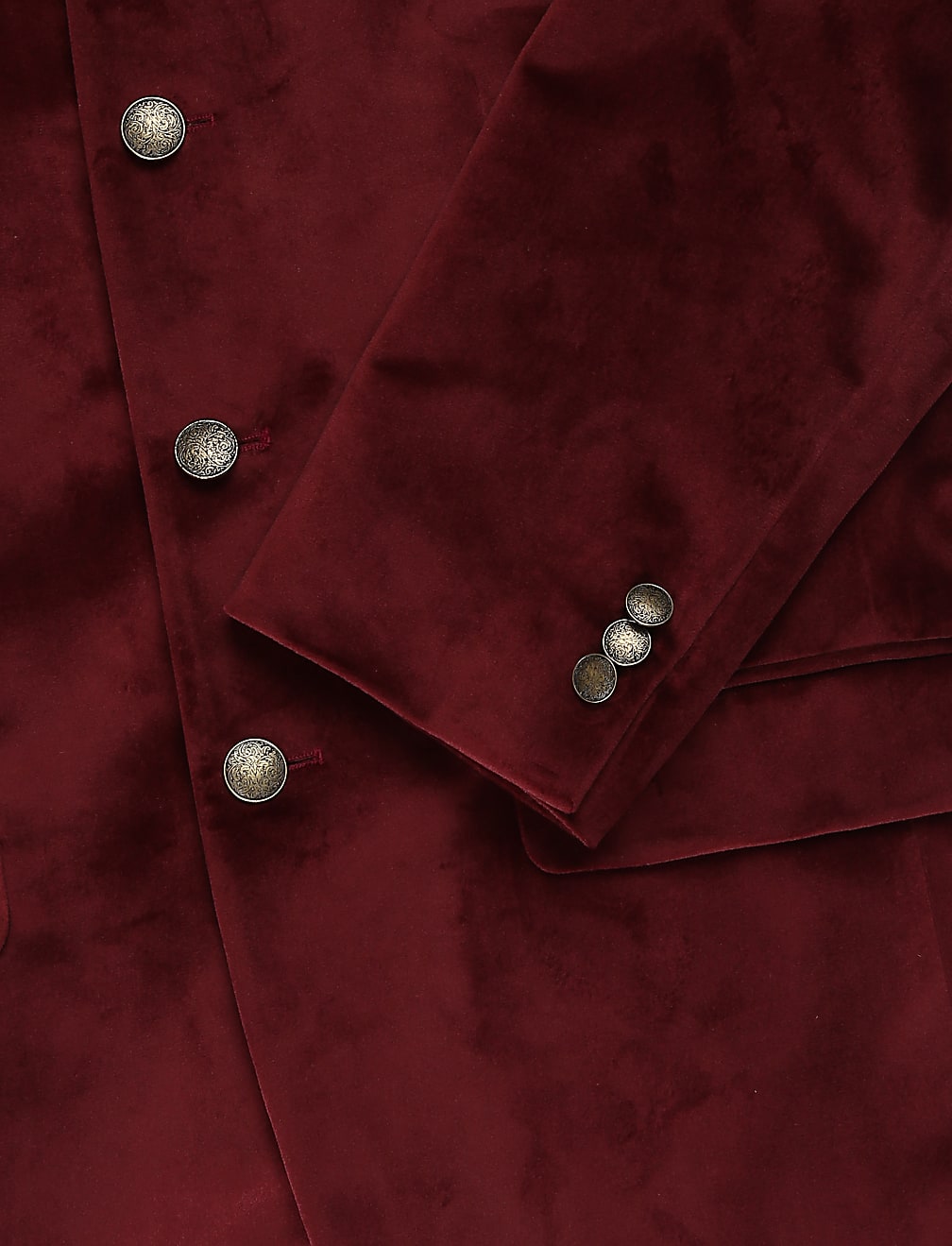 Premium Velvet Solid Bandhgala