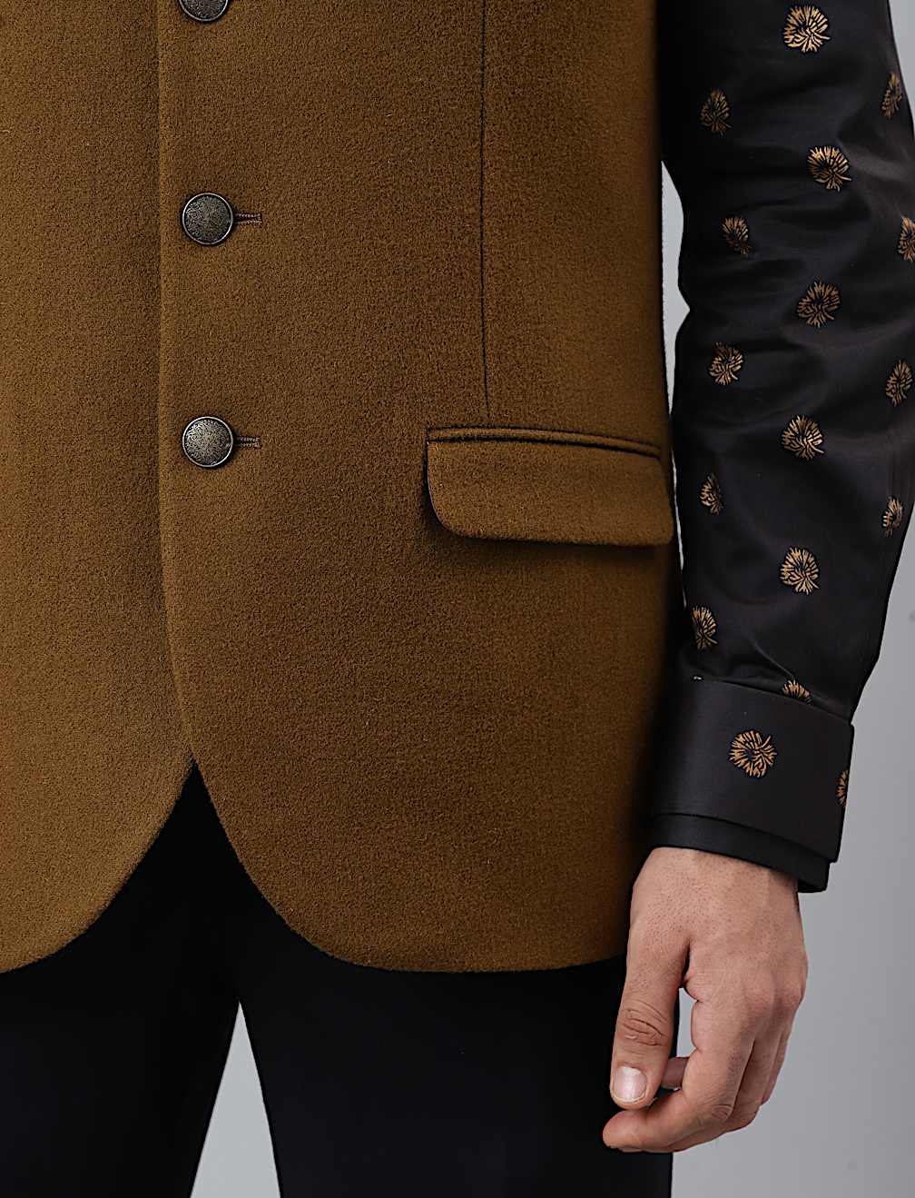 Melton Waistcoat With Premium Buttons