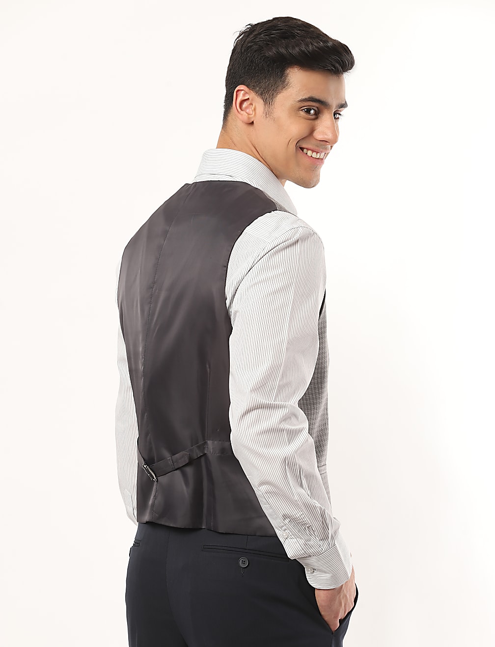 Grid Checks Waistcoat