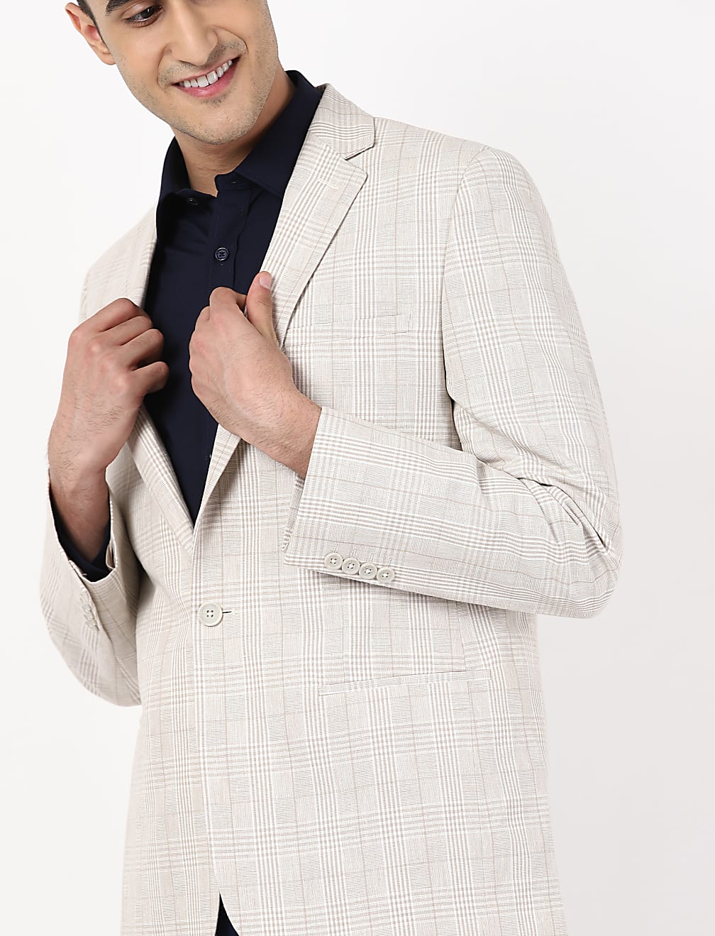 Bold Checks Jacket