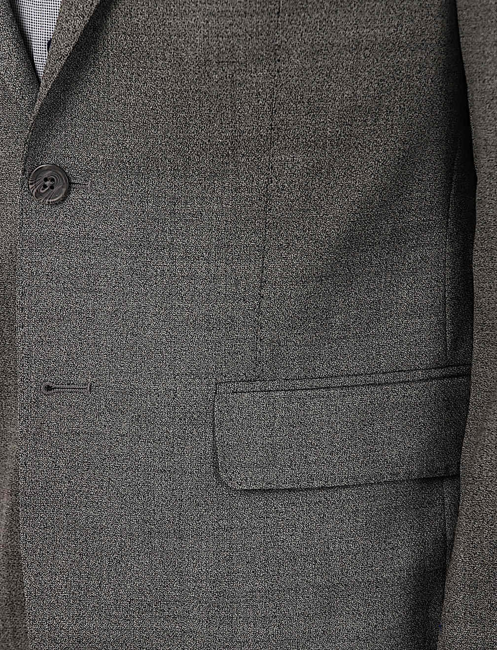 Plain Lapel Collar Blazer