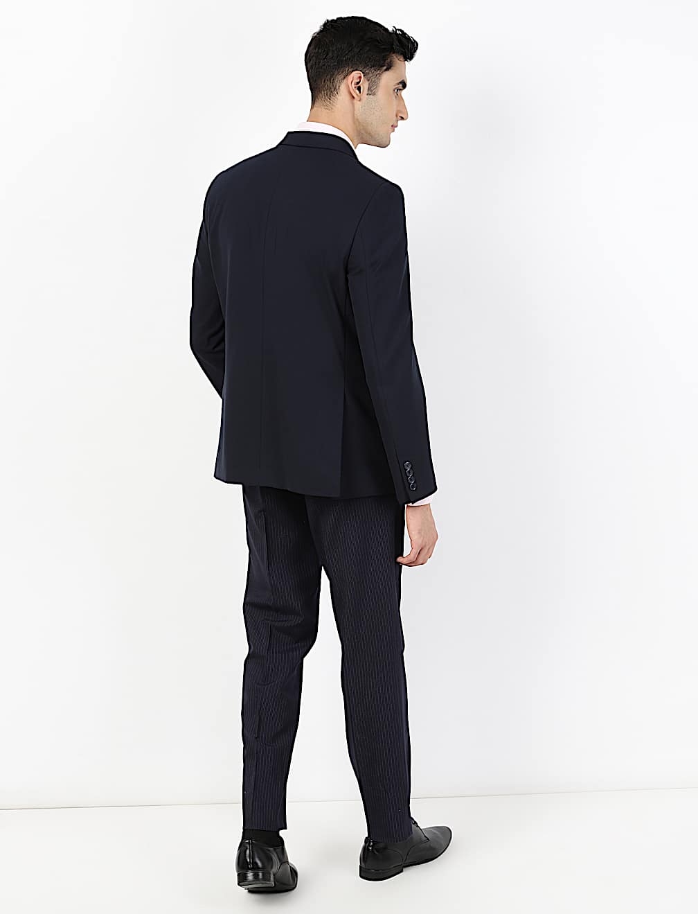 Plain Lapel Collar Blazer