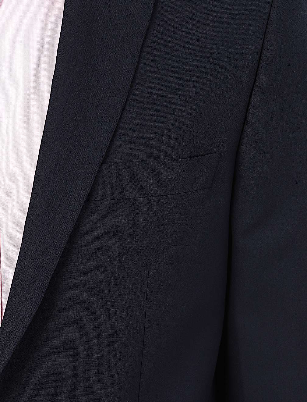 Plain Lapel Collar Blazer