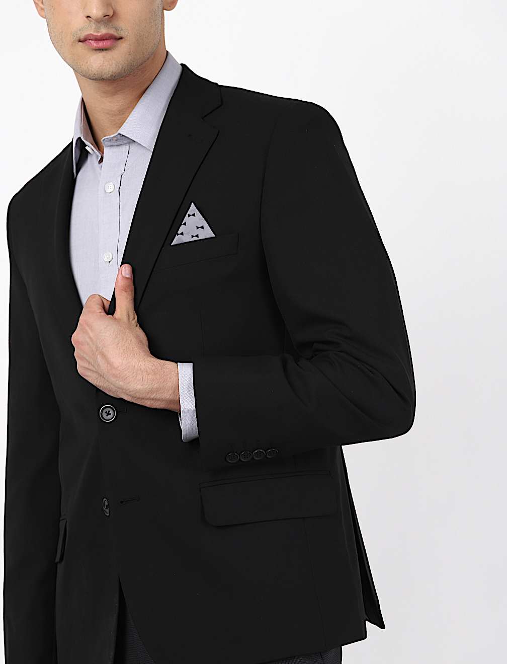 PV Textured Jacket with Stretch