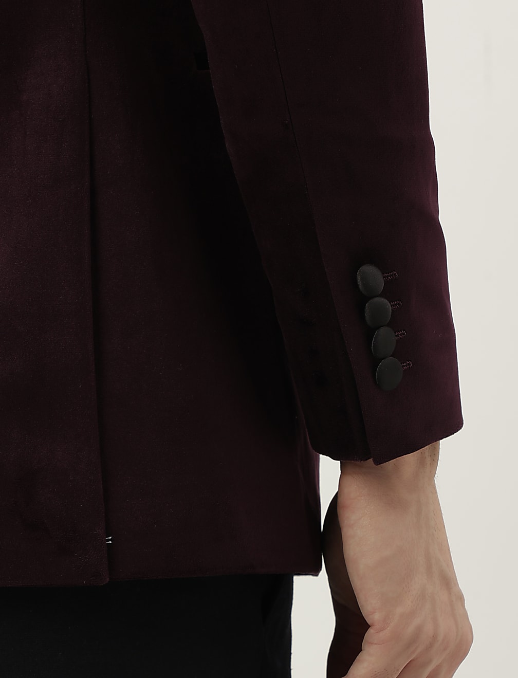 Shawl Lapel Neck Jacket