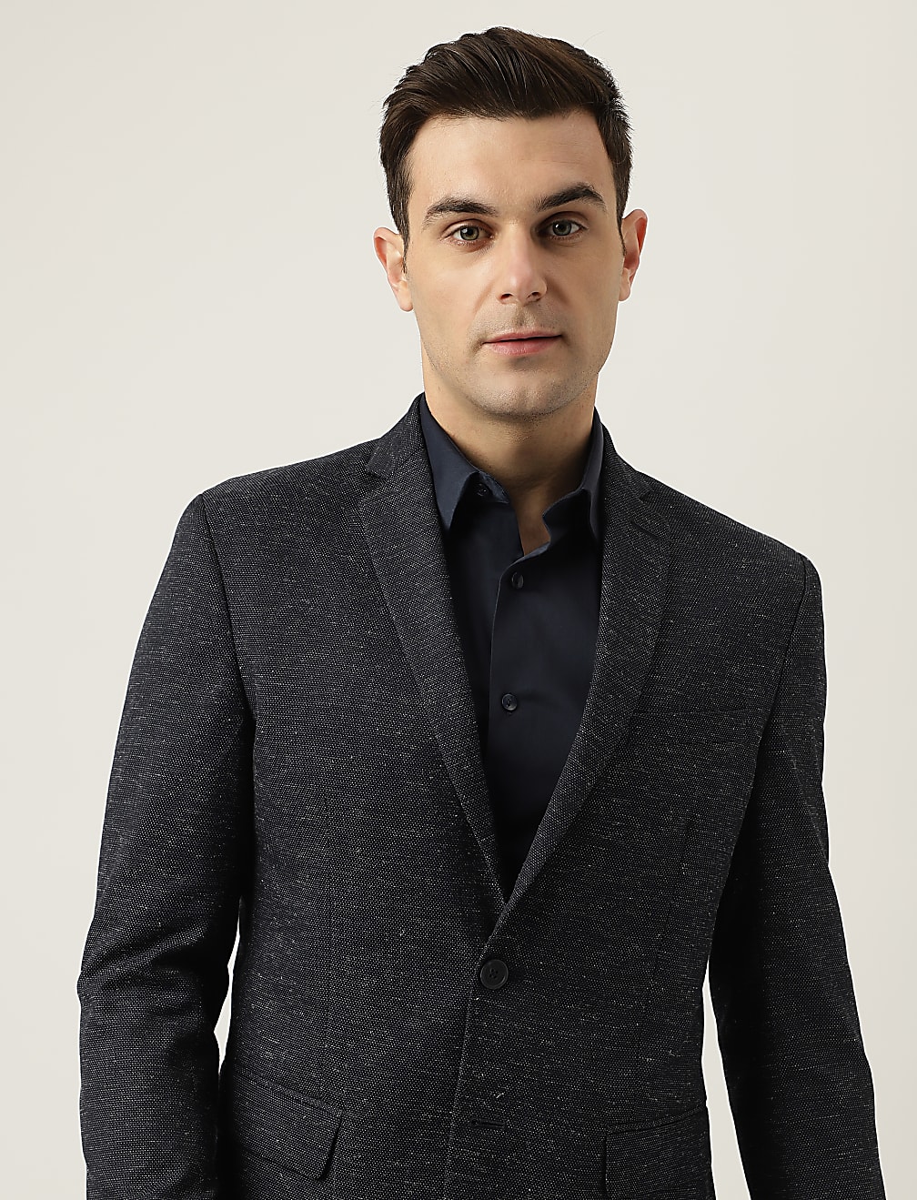 Slim Fit Textured Blazer