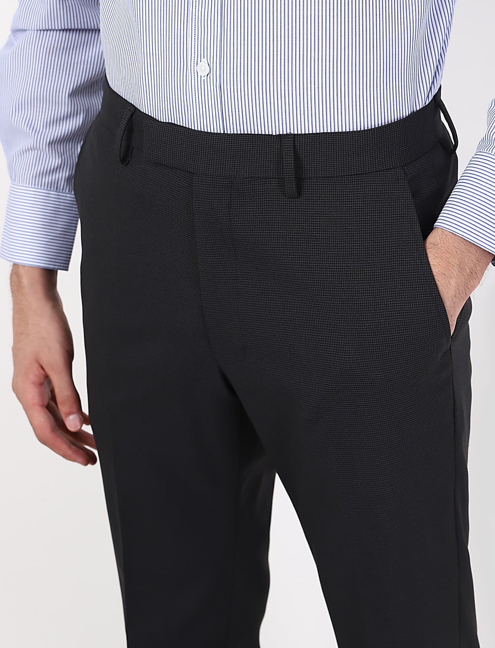 PV Puppytooth Trouser with Stretch