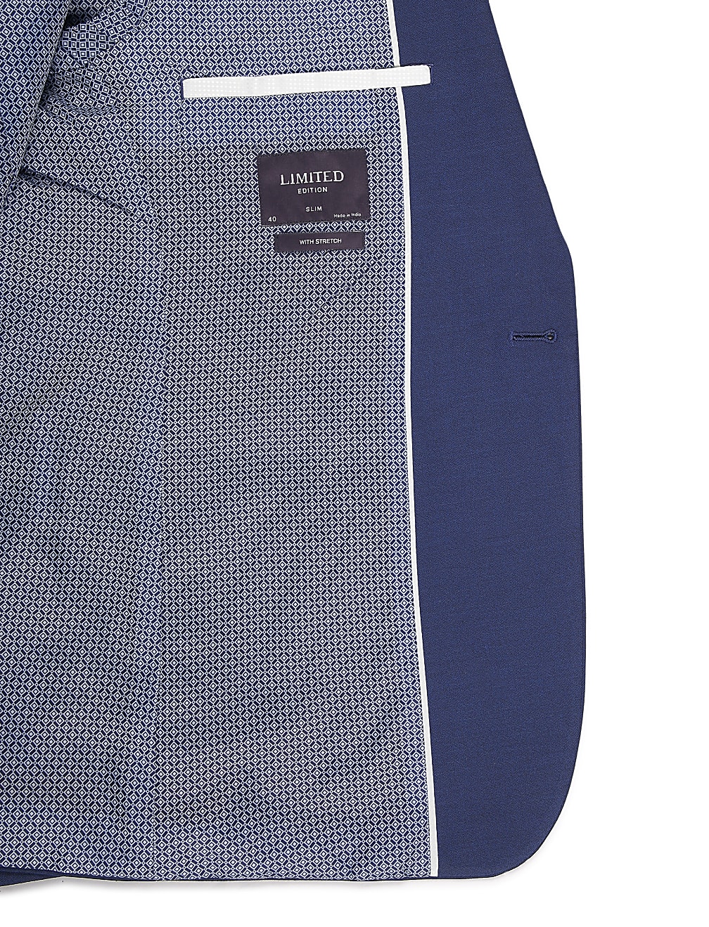 Plain Lapel Collar Blazer