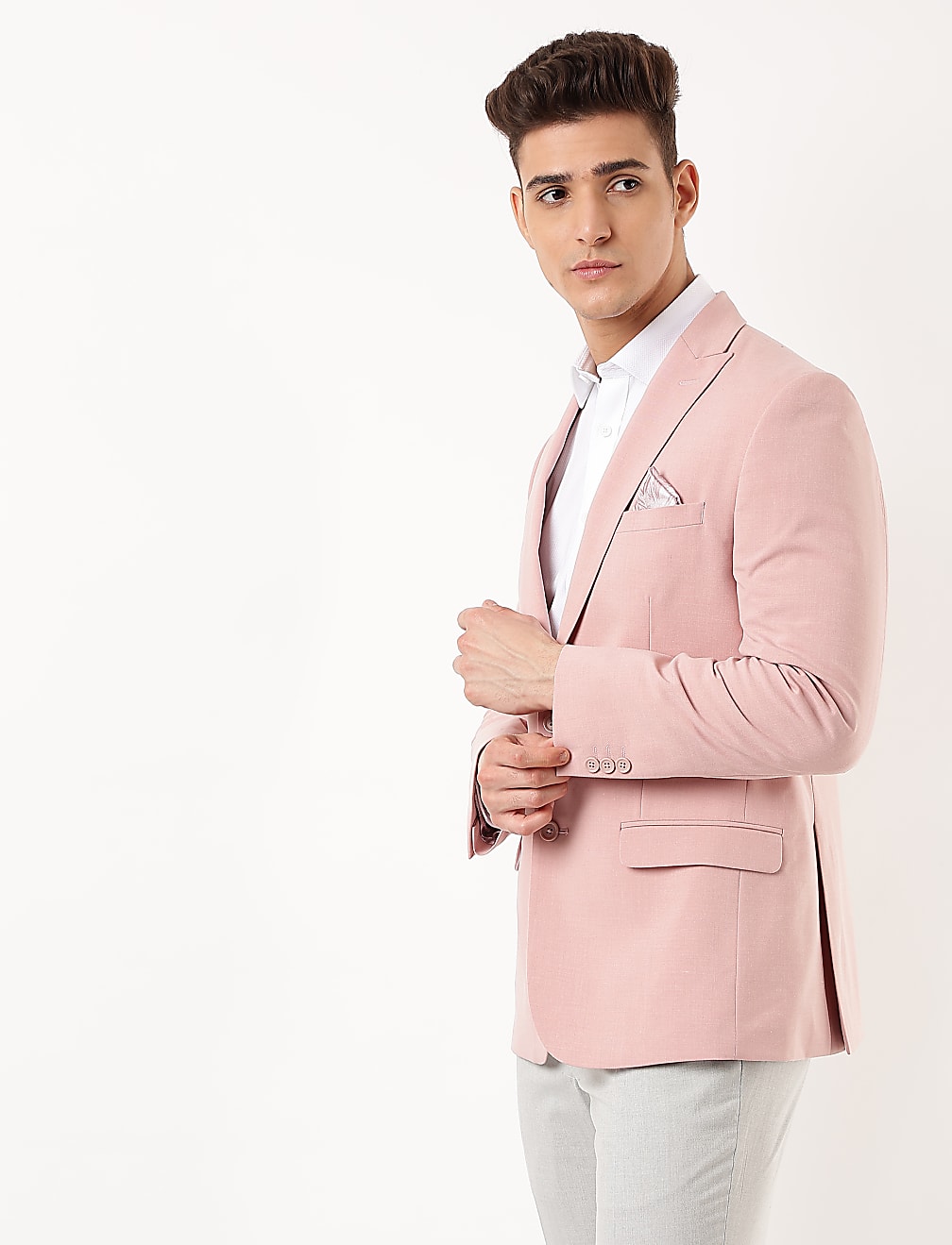 Marks and spencer pink blazer outlet