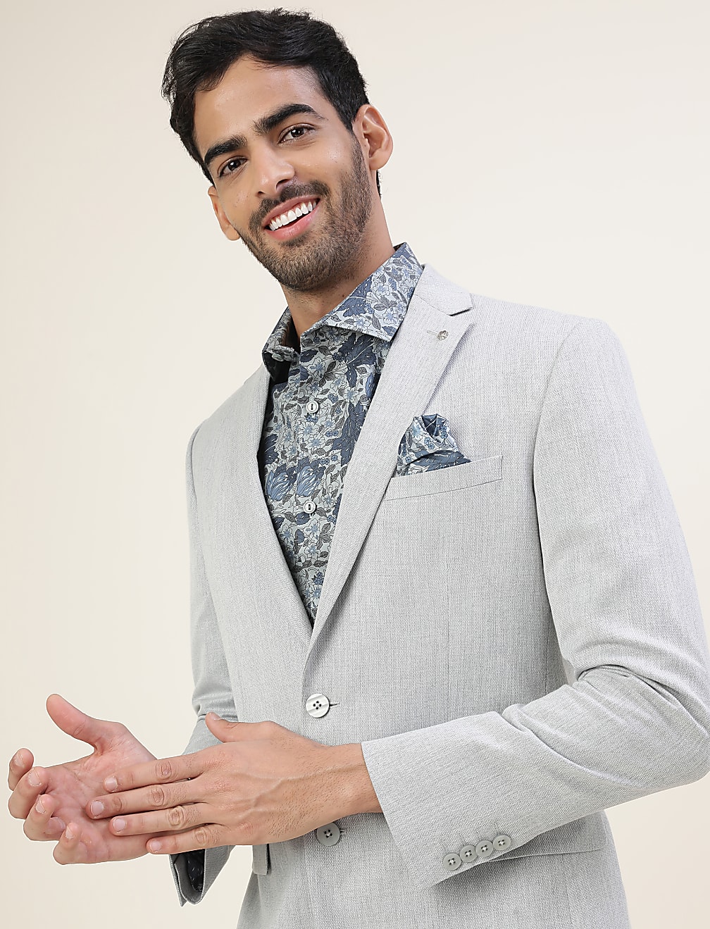Premium Texture Slim Fit Blazer