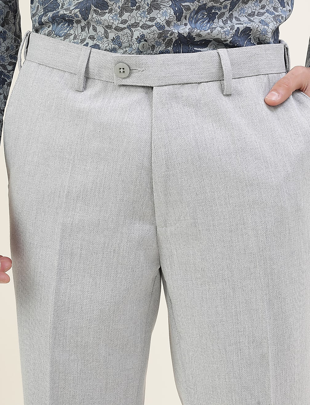 Premium Texture  Slim Fit  Trouser