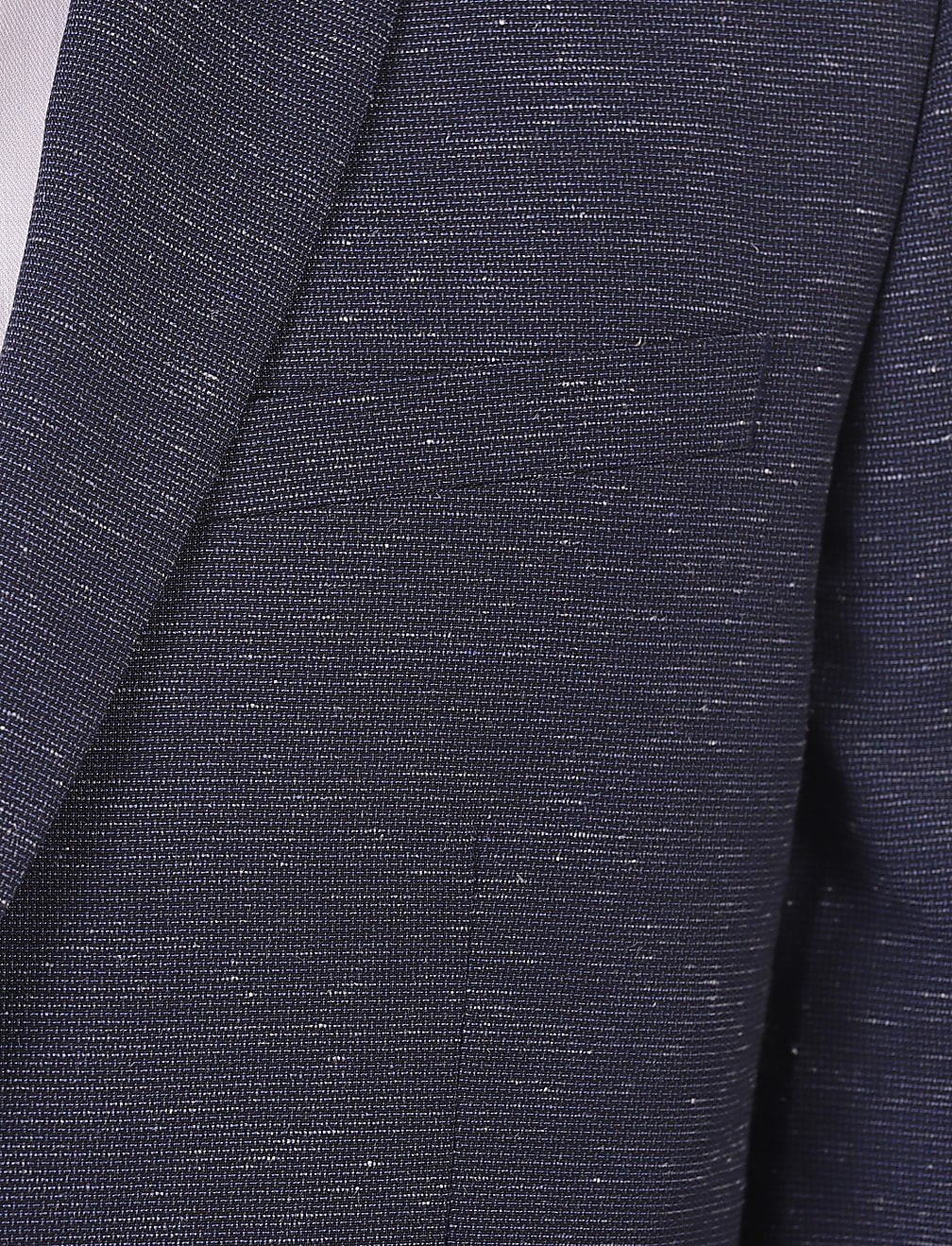 Self Design Lapel Collar Blazer