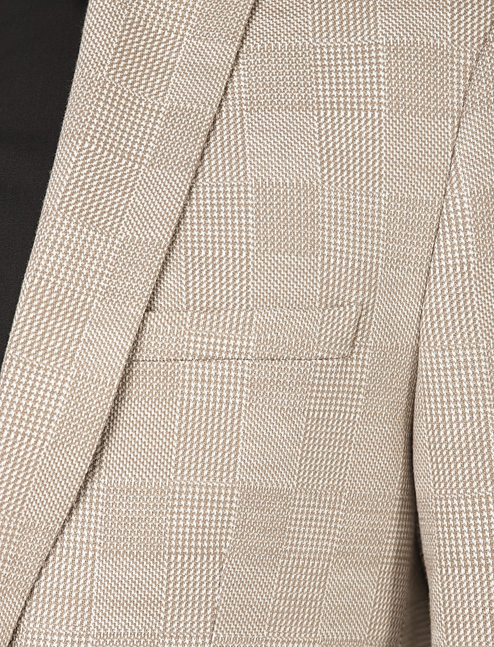 Check Jersey Blazer