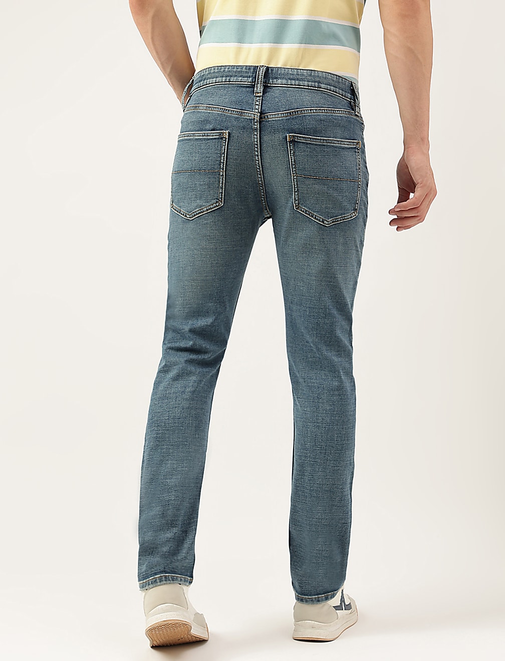 Cotton Mix Slim Fit Jeans