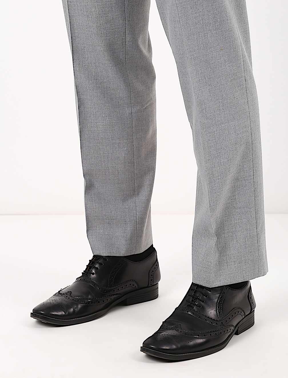 Plain Dark Navy Slim Fit Trouser