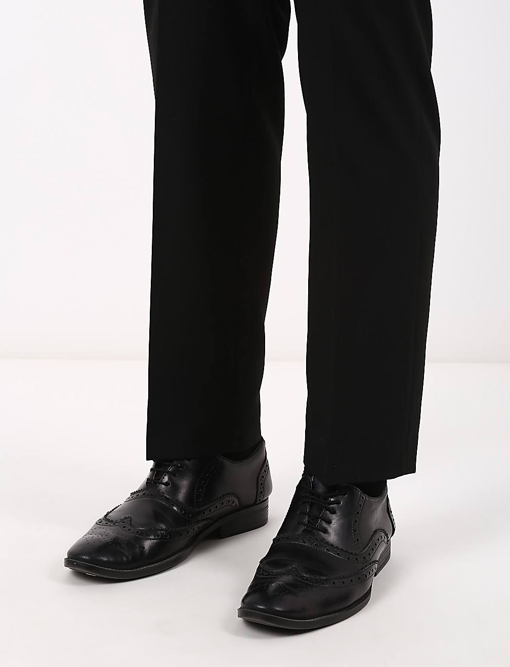 Plain Dark Navy Slim Fit Trouser