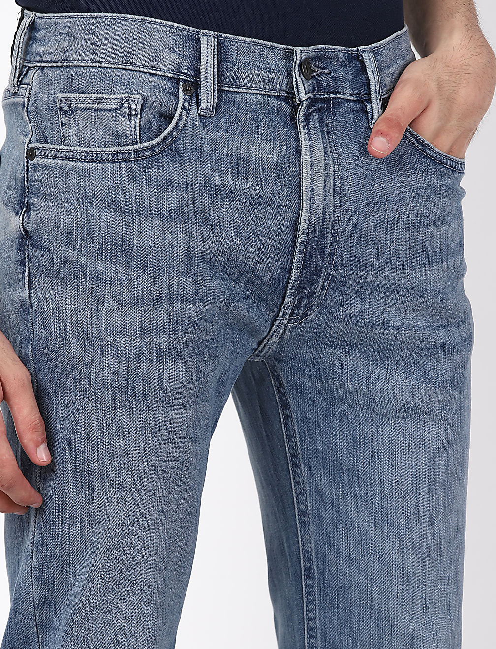 Straight Fit Denim
