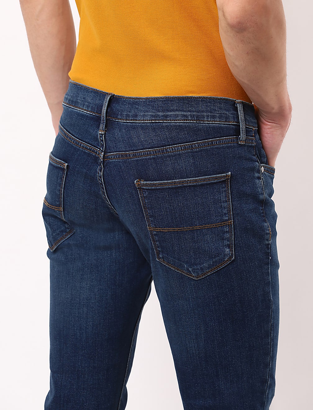 Cotton Mix Slim Fit Jeans