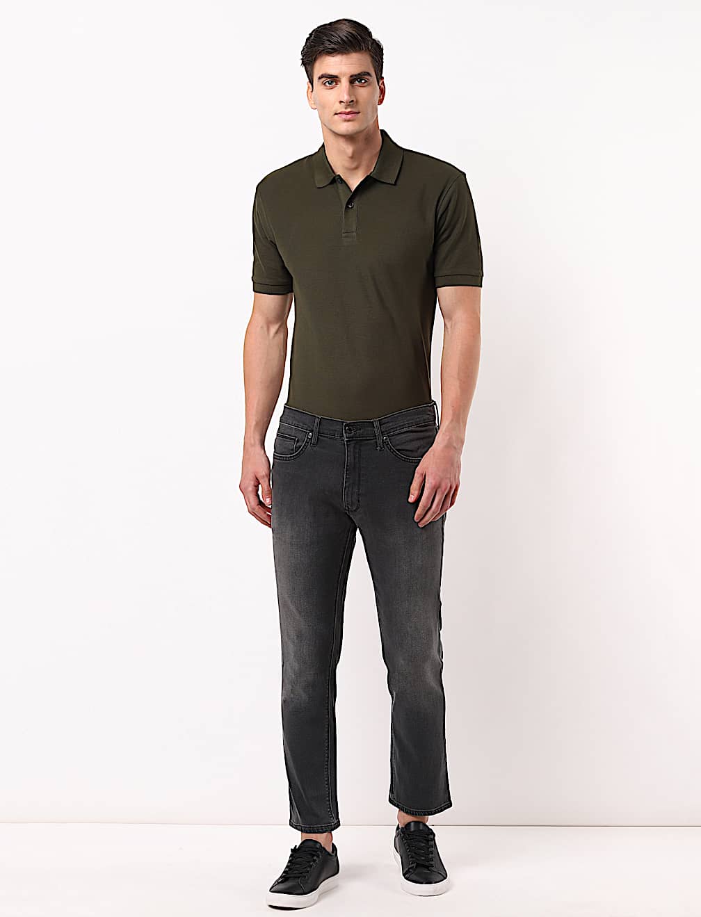 Cotton Mix Slim Fit Jeans