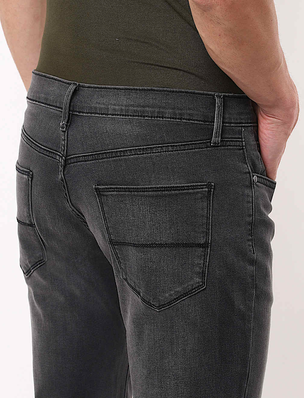 Cotton Mix Slim Fit Jeans