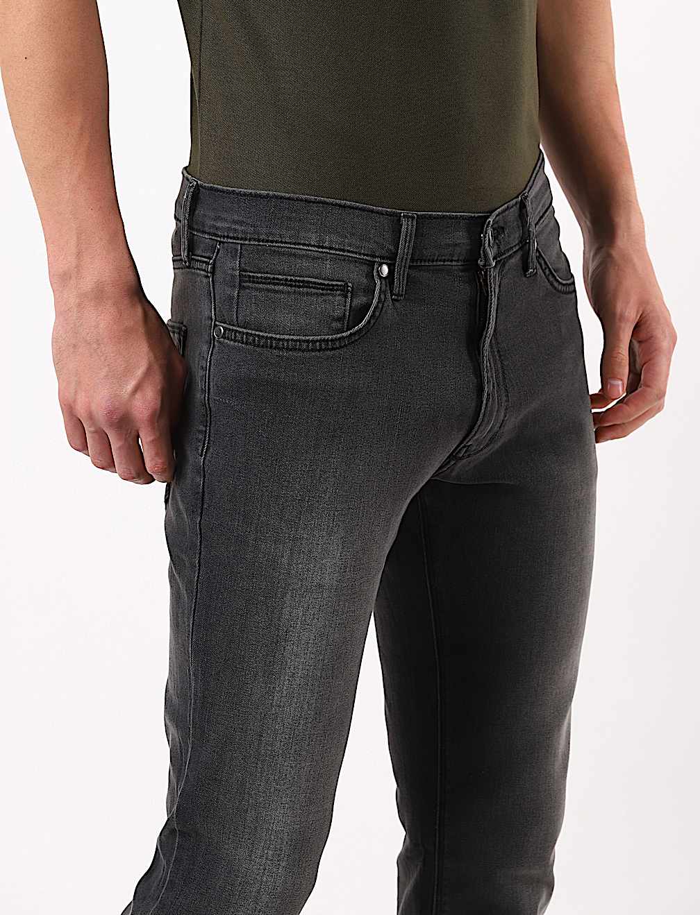 Cotton Mix Slim Fit Jeans