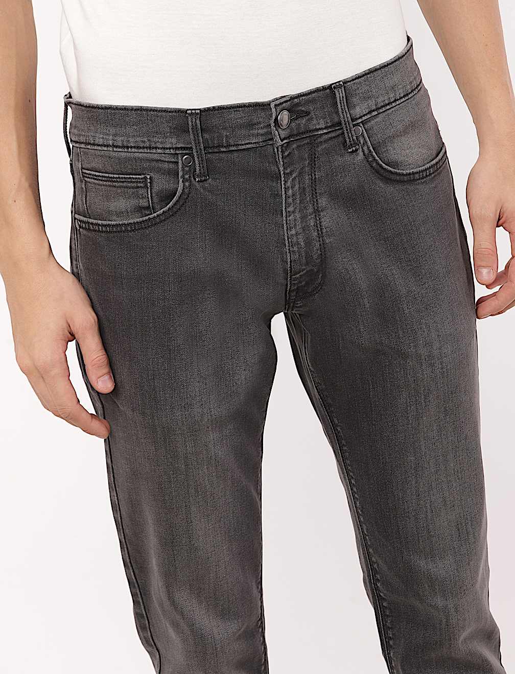 Cotton Mix Slim Fit Jeans