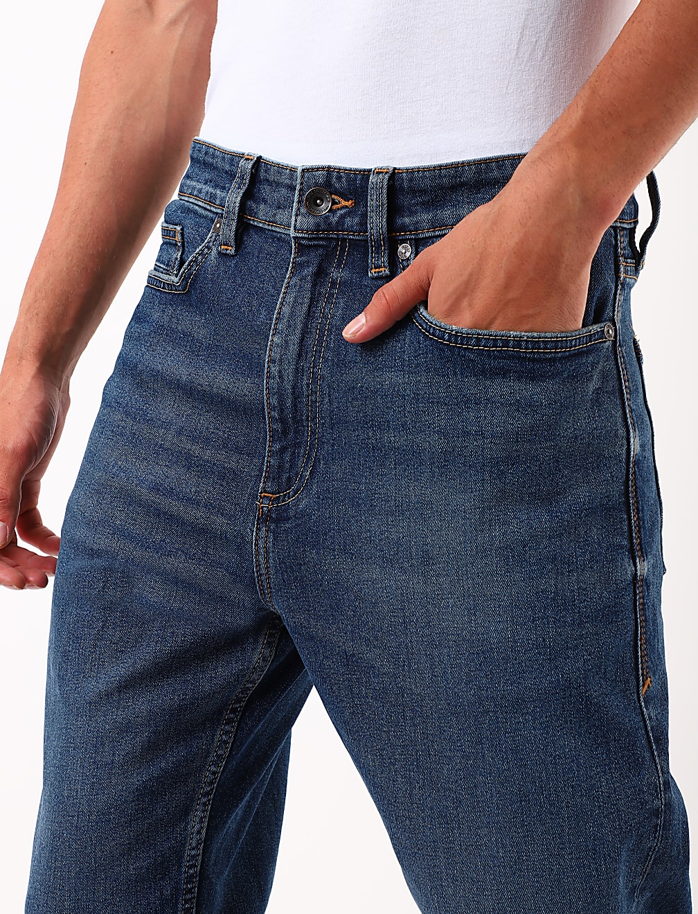 Regular Fit Stretch Jeans