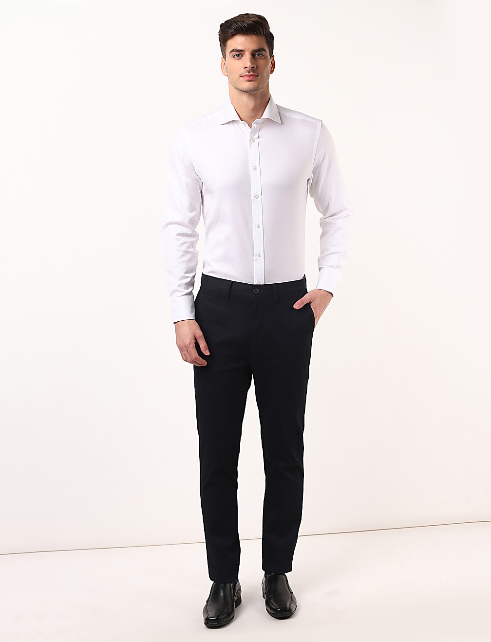 Blue Harbour Slim Fit Printed Chinos