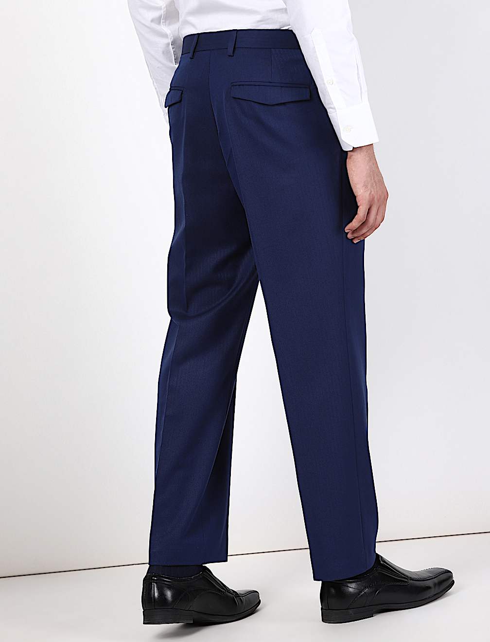 Regular Fit Flexi Waist Trousers