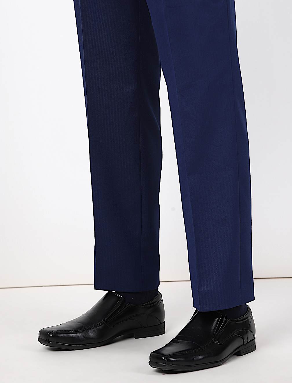 Regular Fit Flexi Waist Trousers