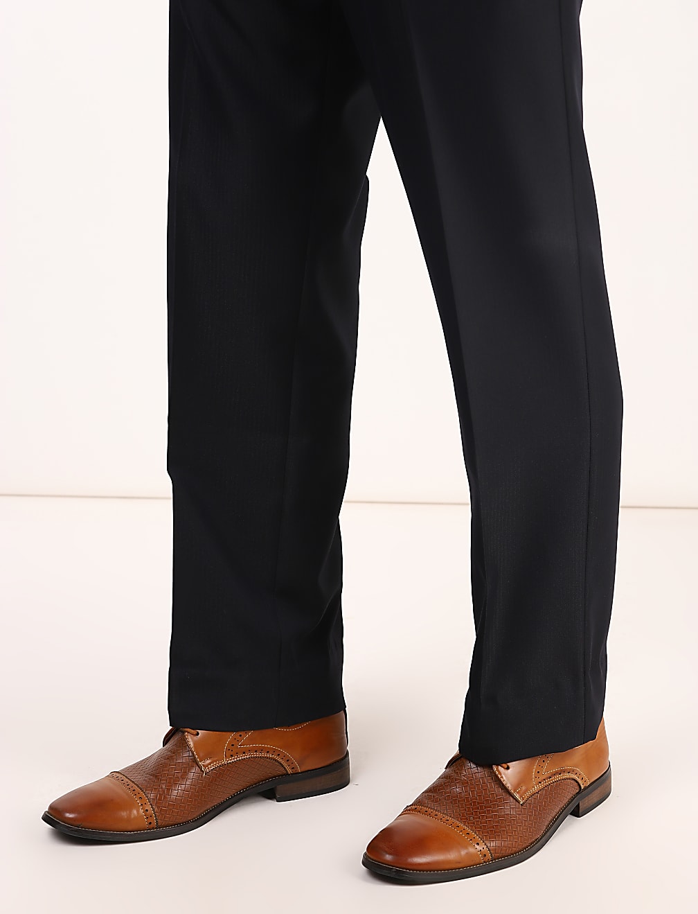 Regular Fit Flexi Waist Trousers