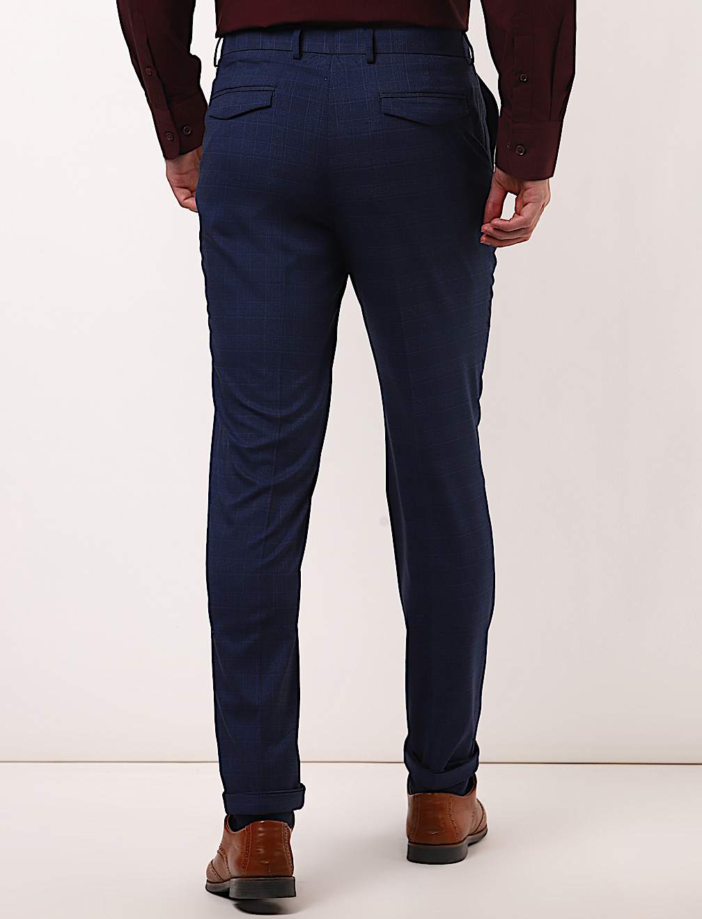 Check Skinny Fit Trouser