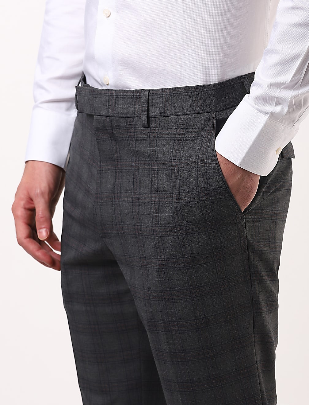 Check Skinny Fit Trouser