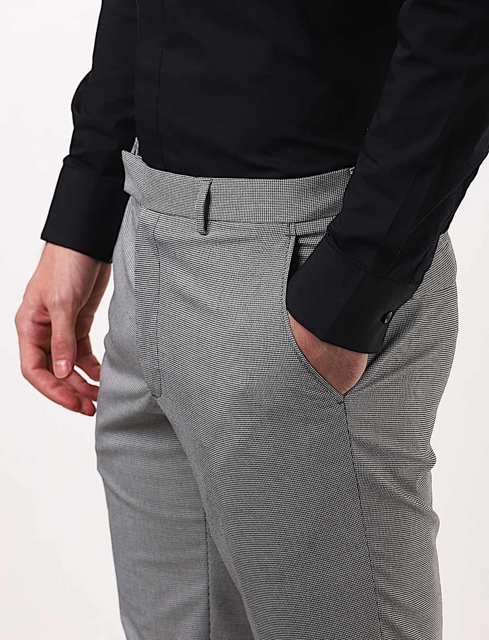 Check Skinny Fit Trouser